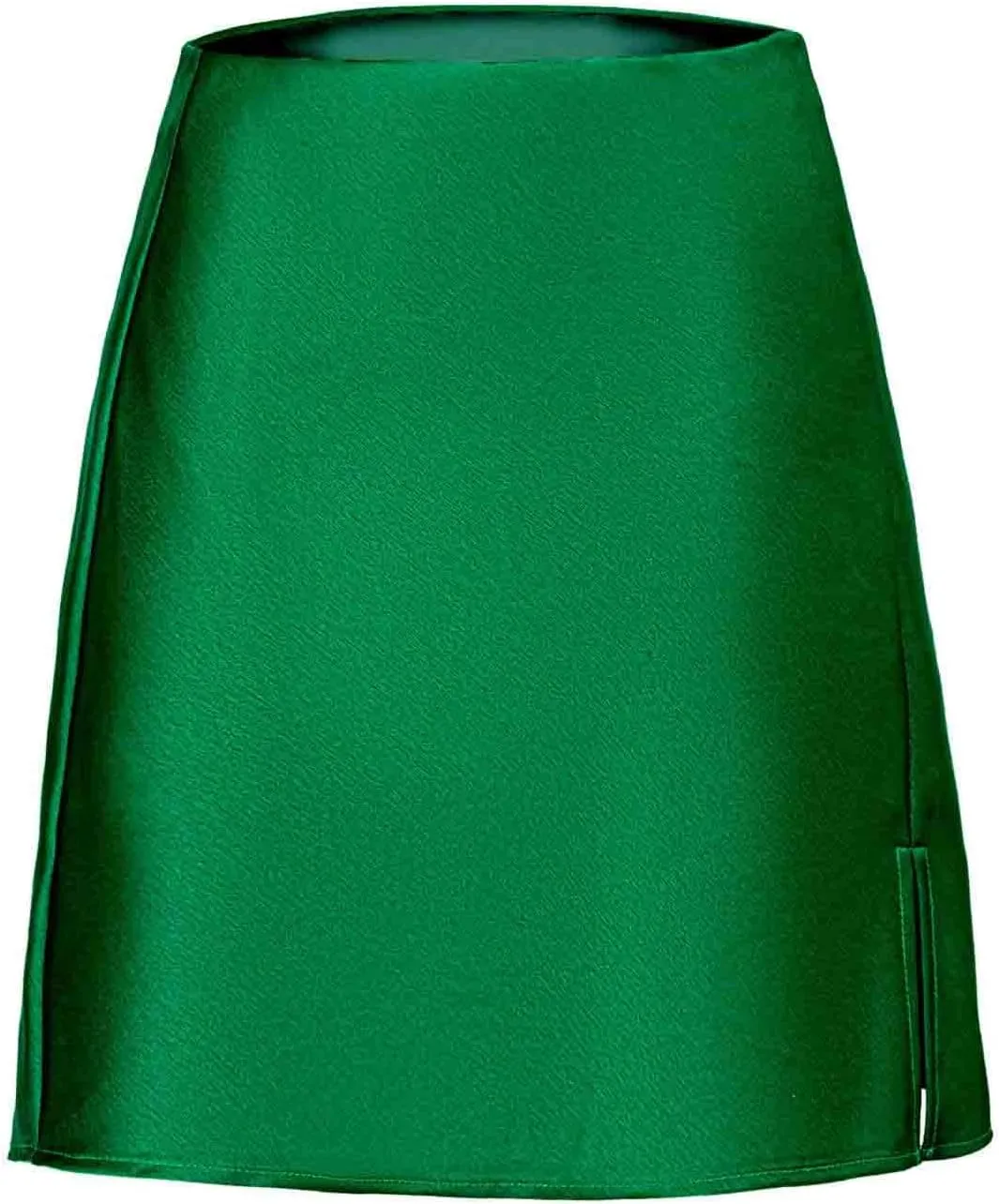 2024 Summer Mini Skirt for Women High Waisted Side Slit Casual Trendy A-Line Party Sexy Solid Color Short Skirts