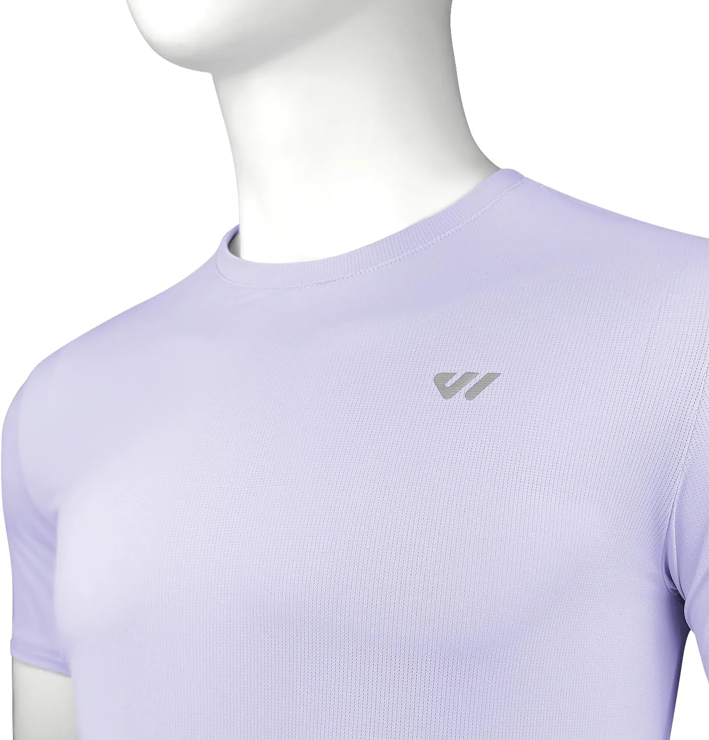 3-5 Pack Men Workout Shirts Quick Dry Running T-Shirt Short Sleeves Crew Neck Tee Athletic Moisture Wicking Gym Top UPF 50 