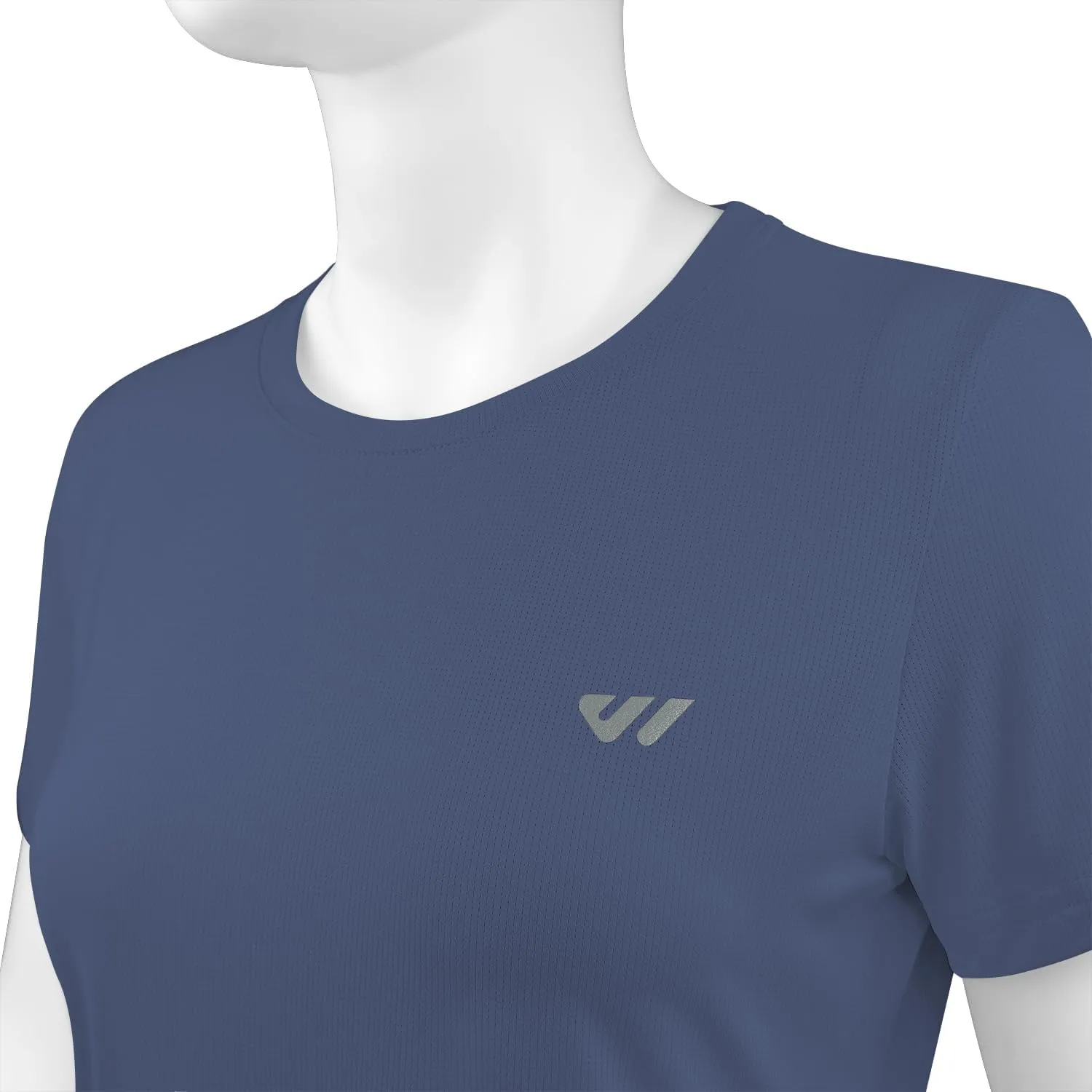 3-5 Pack Workout Shirts Women Running Quick Dry Crew Neck Gym Moisture Wicking T-Shirts Athletic Yoga Tee Top UPF 50 
