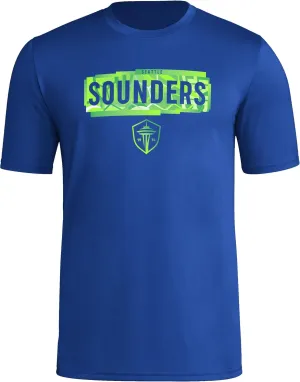 adidas Men's Seattle Sounders MLS Short Sleeve T-Shirt