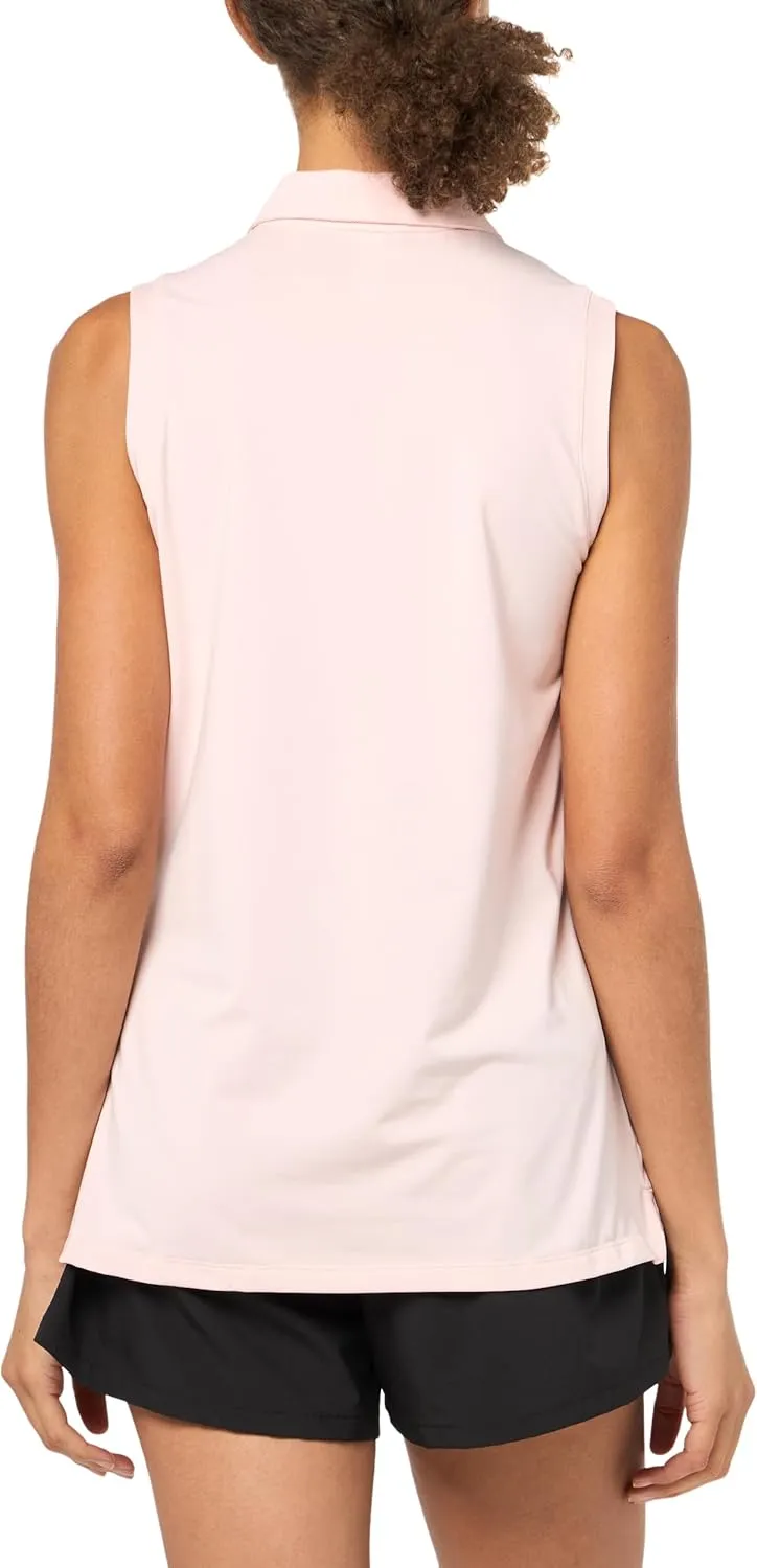 adidas Women's Ultimate365 Core Sleeveless Golf Polo Shirt