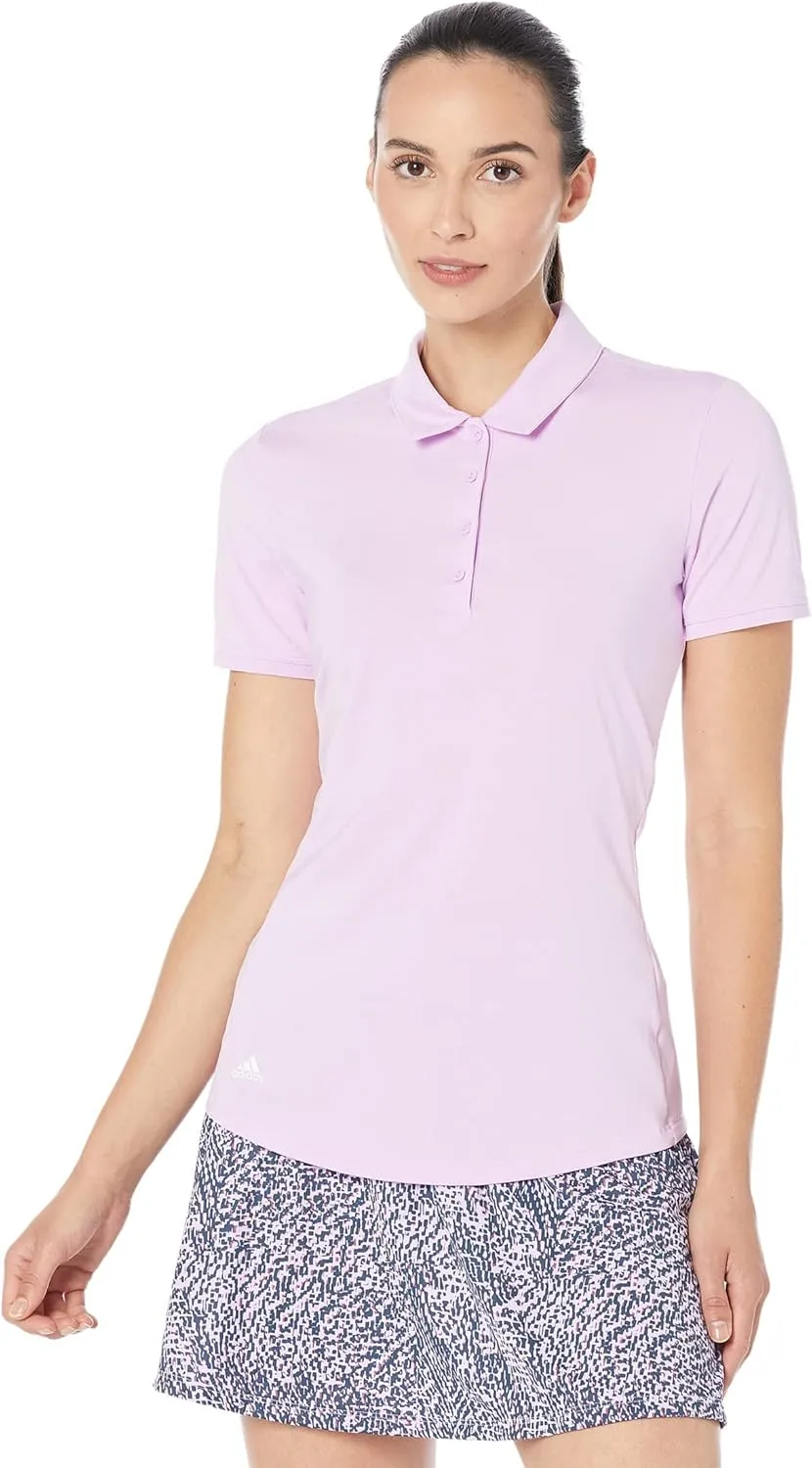 adidas Women's Ultimate365 Primegreen Short Sleeve Polo Shirt
