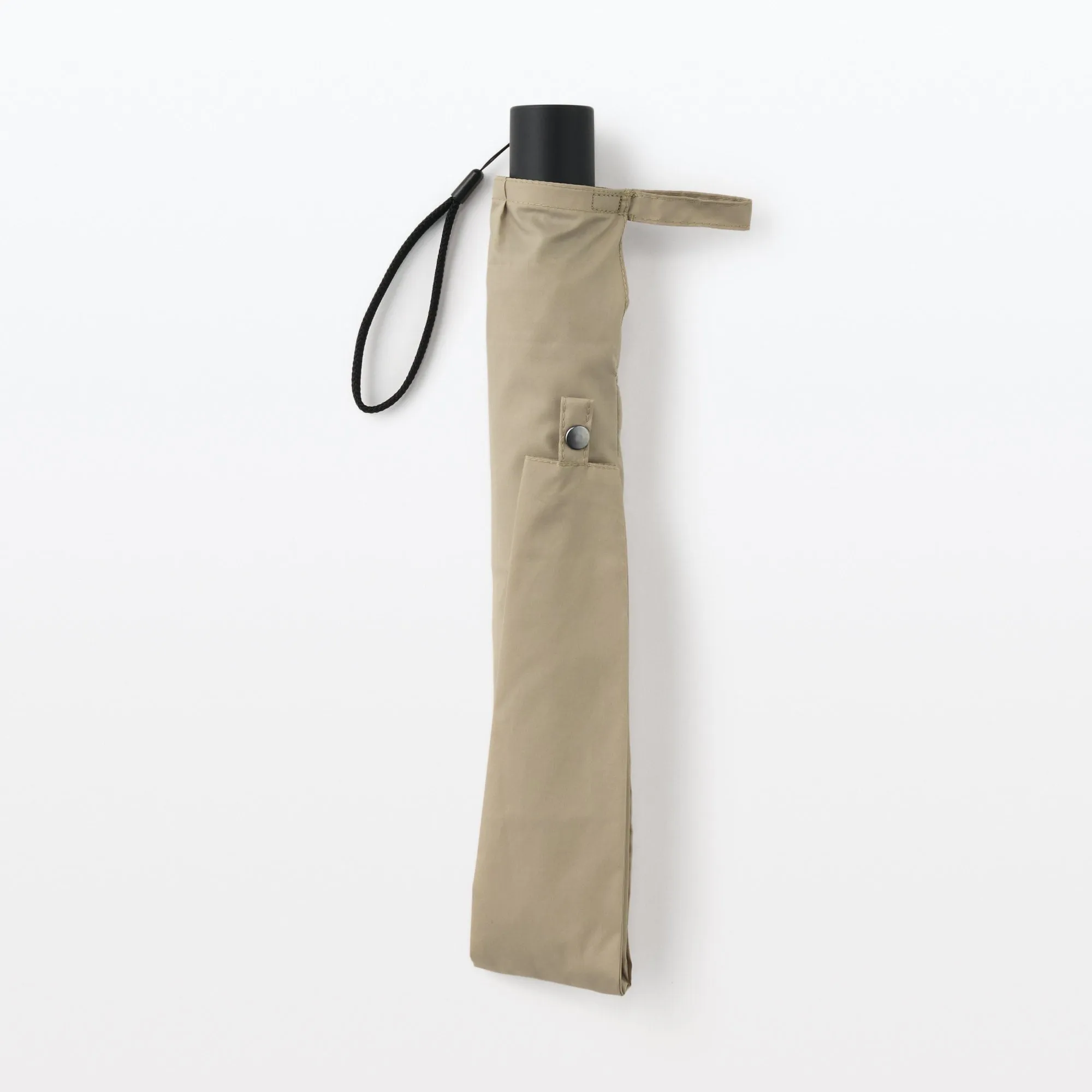 All-Weather 2-Way Foldable Umbrella Beige