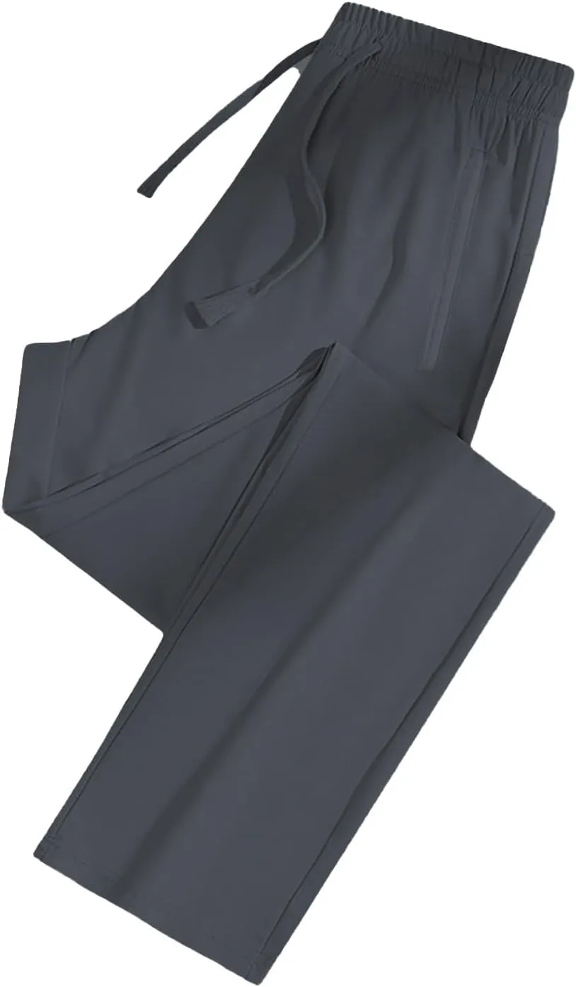 Beeswan Pants for Women Stretch Active Comfy Quick Dry Work Sport Running Sweatpants Summer Breathable Ice Silk Jogger