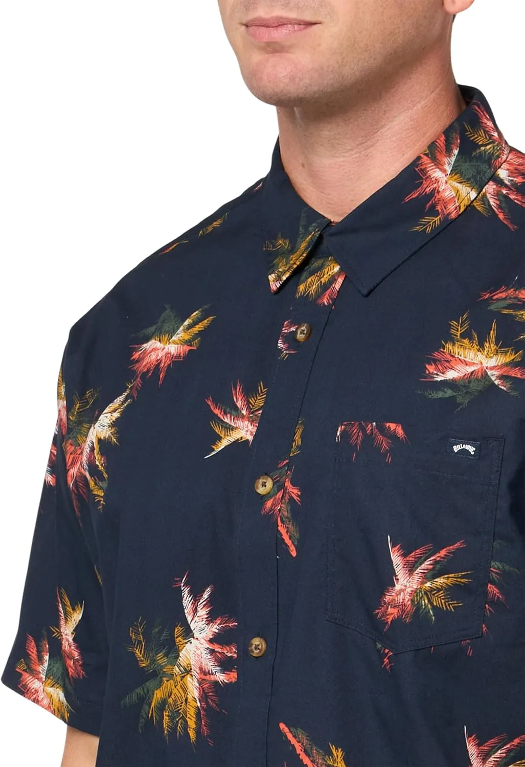 Billabong Men's Classic Sundays Woven Short Sleeve Shirt