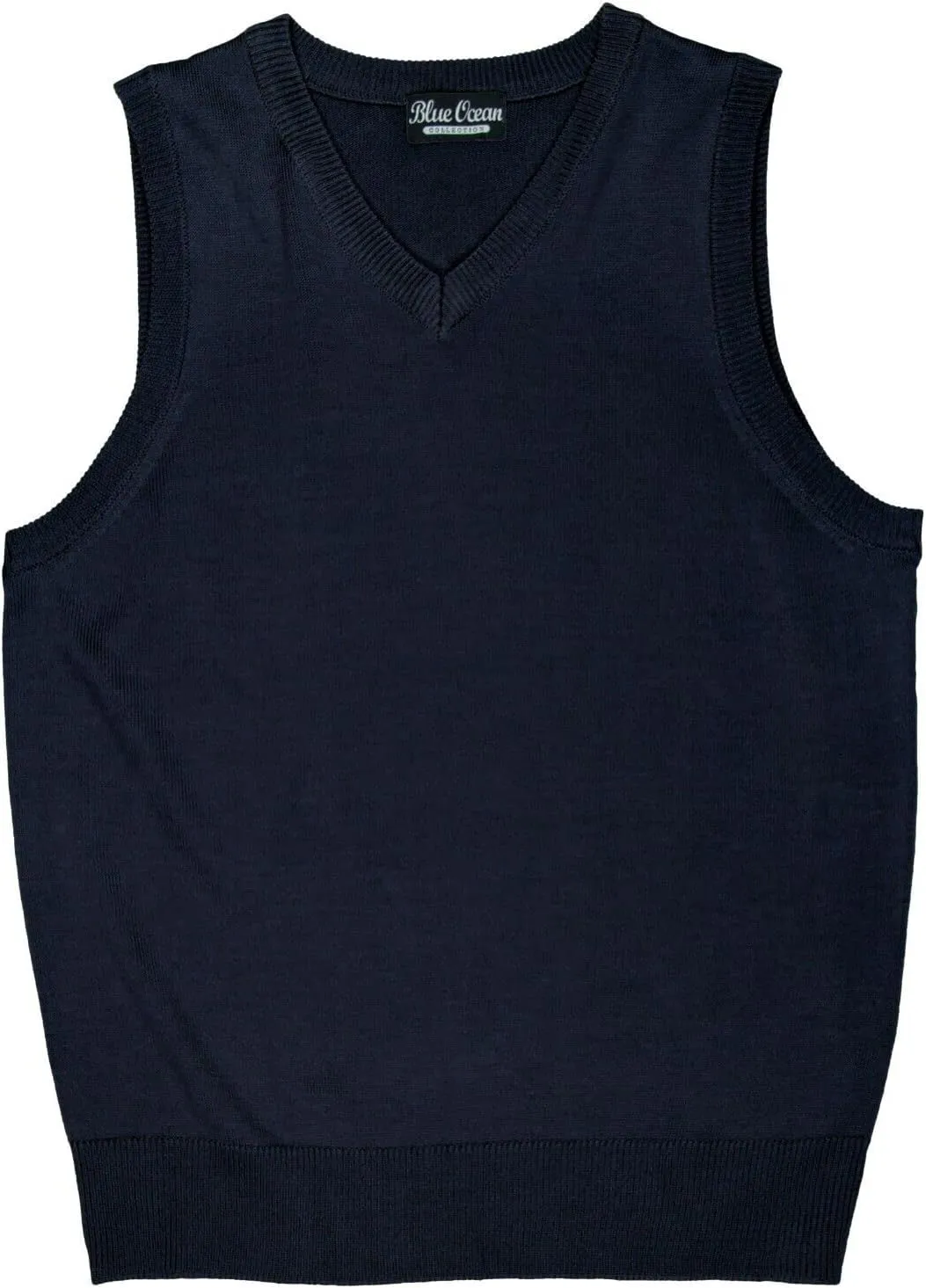 Blue Ocean Boys/Toddlers Solid Color Sweater Vest