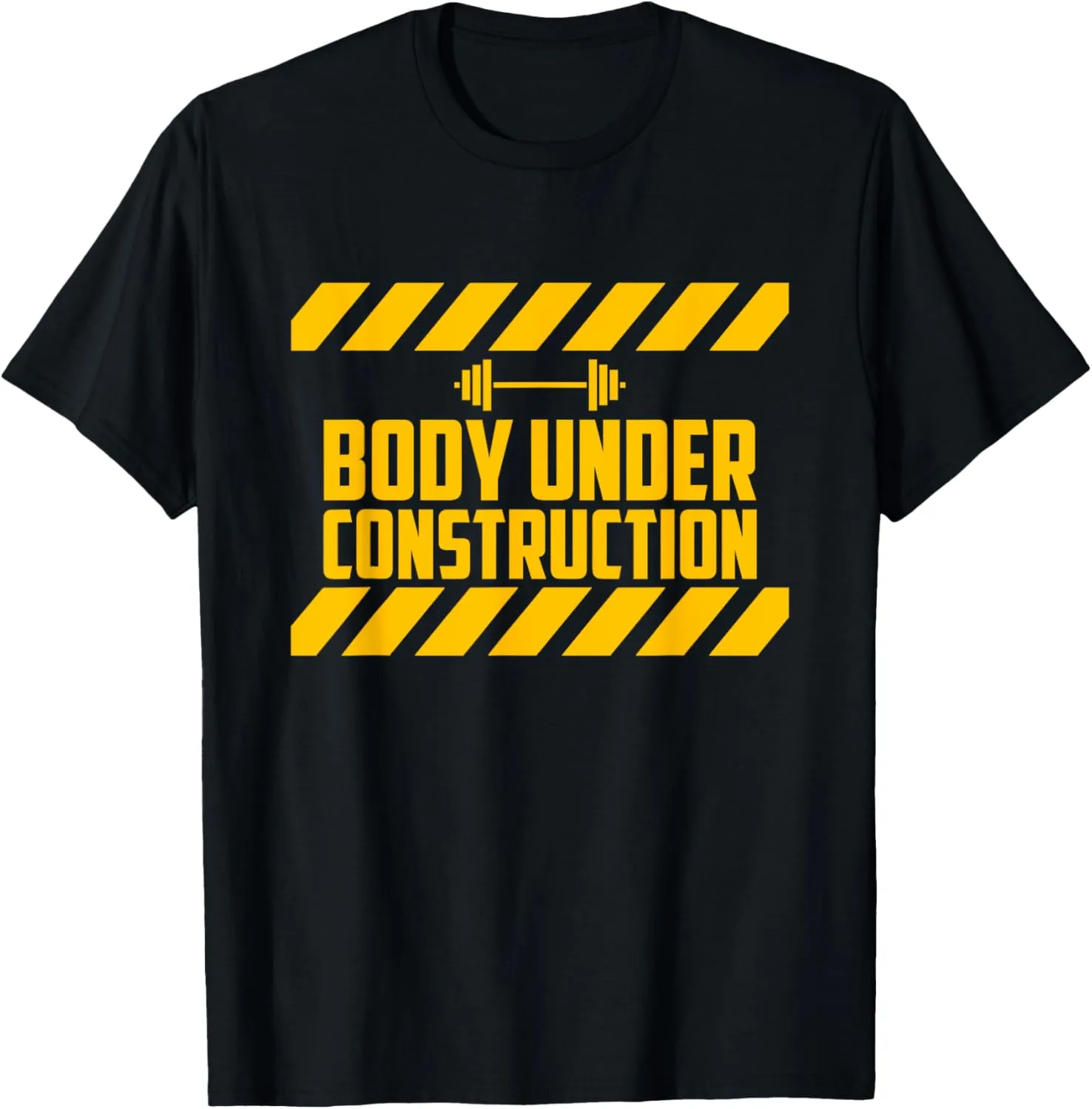 Body Under Construction, Funny Workout, Gym, Bodybuilding T-Shirt