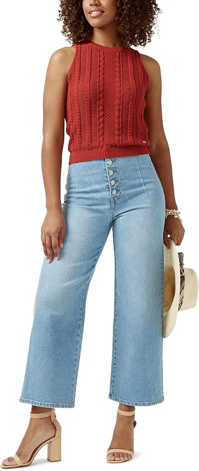 Buffalo David Bitton Women's Ynez Intricate Sweater Tank