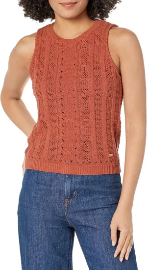 Buffalo David Bitton Women's Ynez Intricate Sweater Tank