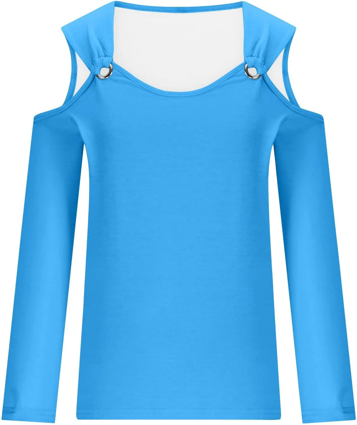 Custom Shirt, Your Own Design Text/Photo/Image/Logo T Shirts Women Personalized Printed Long Sleeve, Large