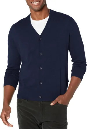DOCKERS Mens Regular Fit Long Sleeve Cardigan Sweater