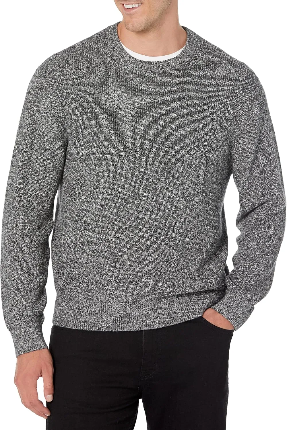Dockers Men's Regular Fit Long Sleeve Crewneck Sweater