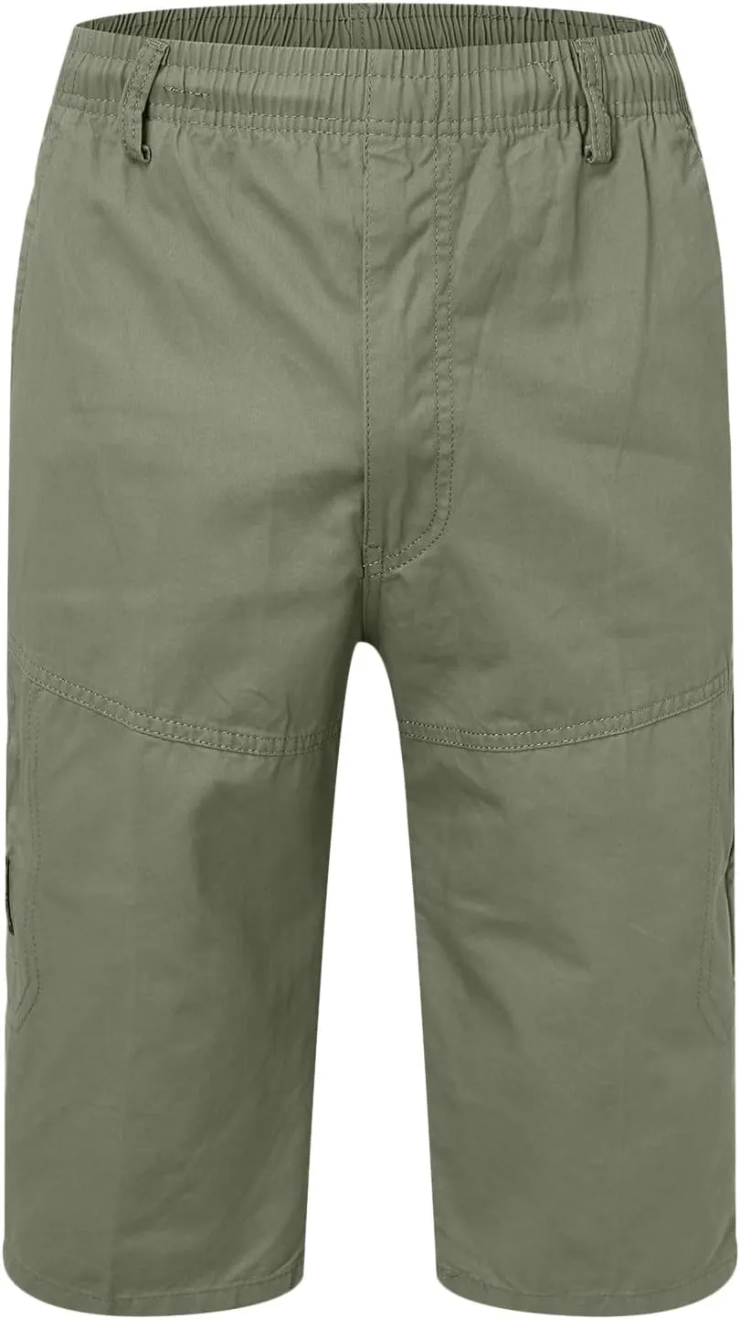 FZVYD Relaxed Fit Pants for Men Mens Joggers Cargo Pants Fashion Casual Sweatpants Work Pants Drawstring Loose Trousers