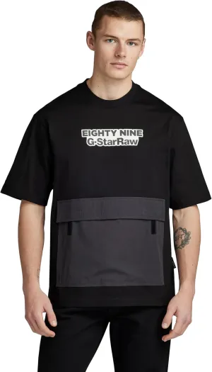 G-STAR Men's Boxy Oversized Short Sleeve T-Shirt