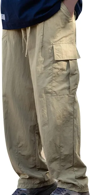 GIERIDUC Mens Stretch Dress Pants Slim Fit Mens Casual Workout Long Pants Mens Outdoor Hiking Pants Mens Tall Athletic Pants