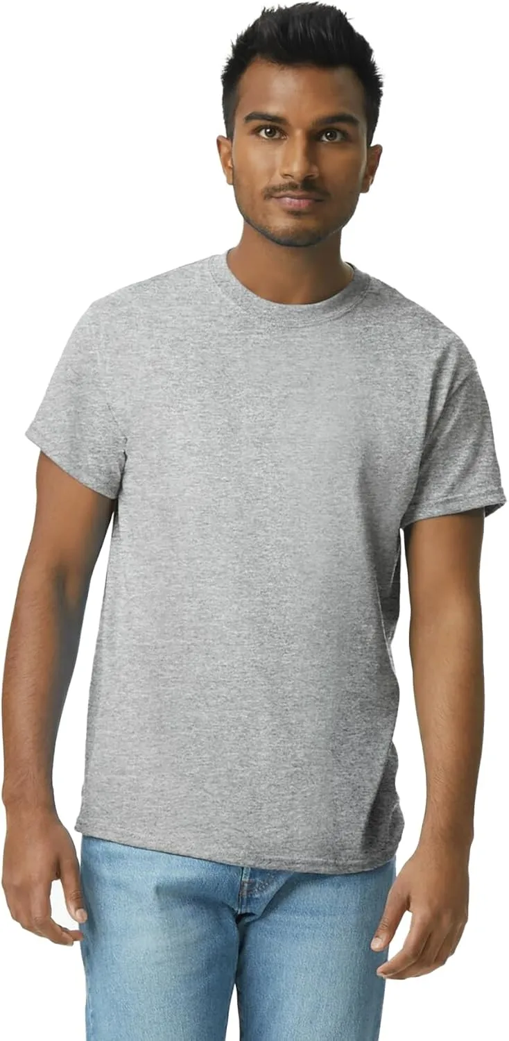 Gildan Unisex Adult Ultra Cotton T-Shirt, Style G2000, Multipack