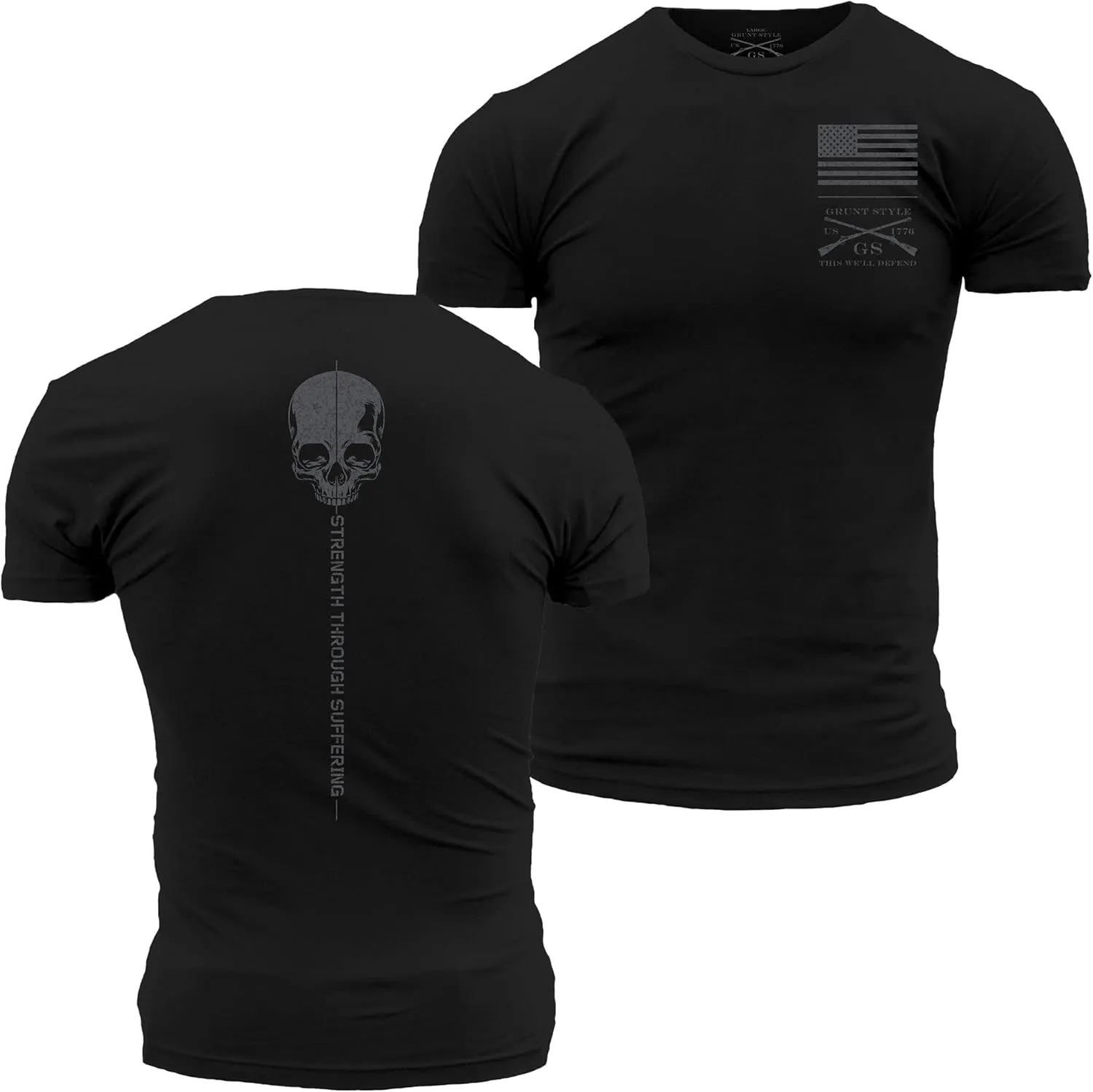 Grunt Style Strength Through Suffering Men's Training T-Shirt