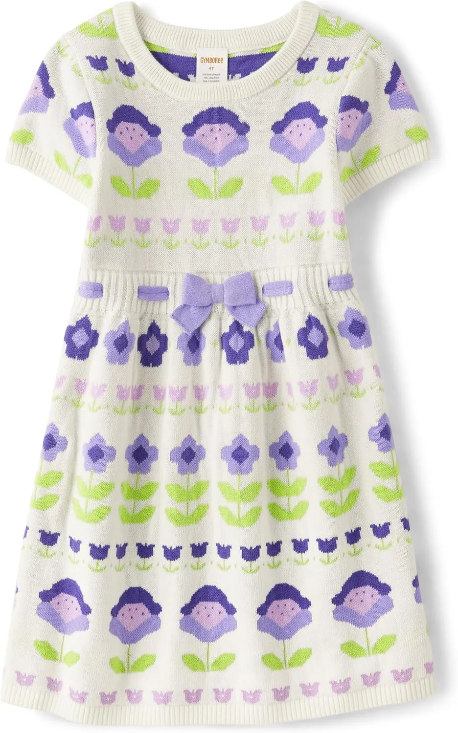 Gymboree Girls' and Toddler Short Sleeve Sweater Dresses