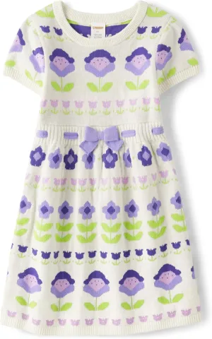 Gymboree Girls' and Toddler Short Sleeve Sweater Dresses