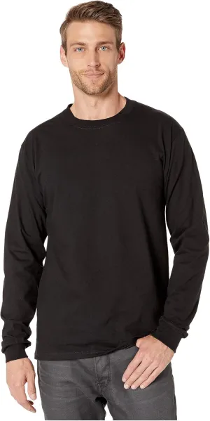 Hanes Men's Beefy Long Sleeve Shirt, 1 or 2 Pack