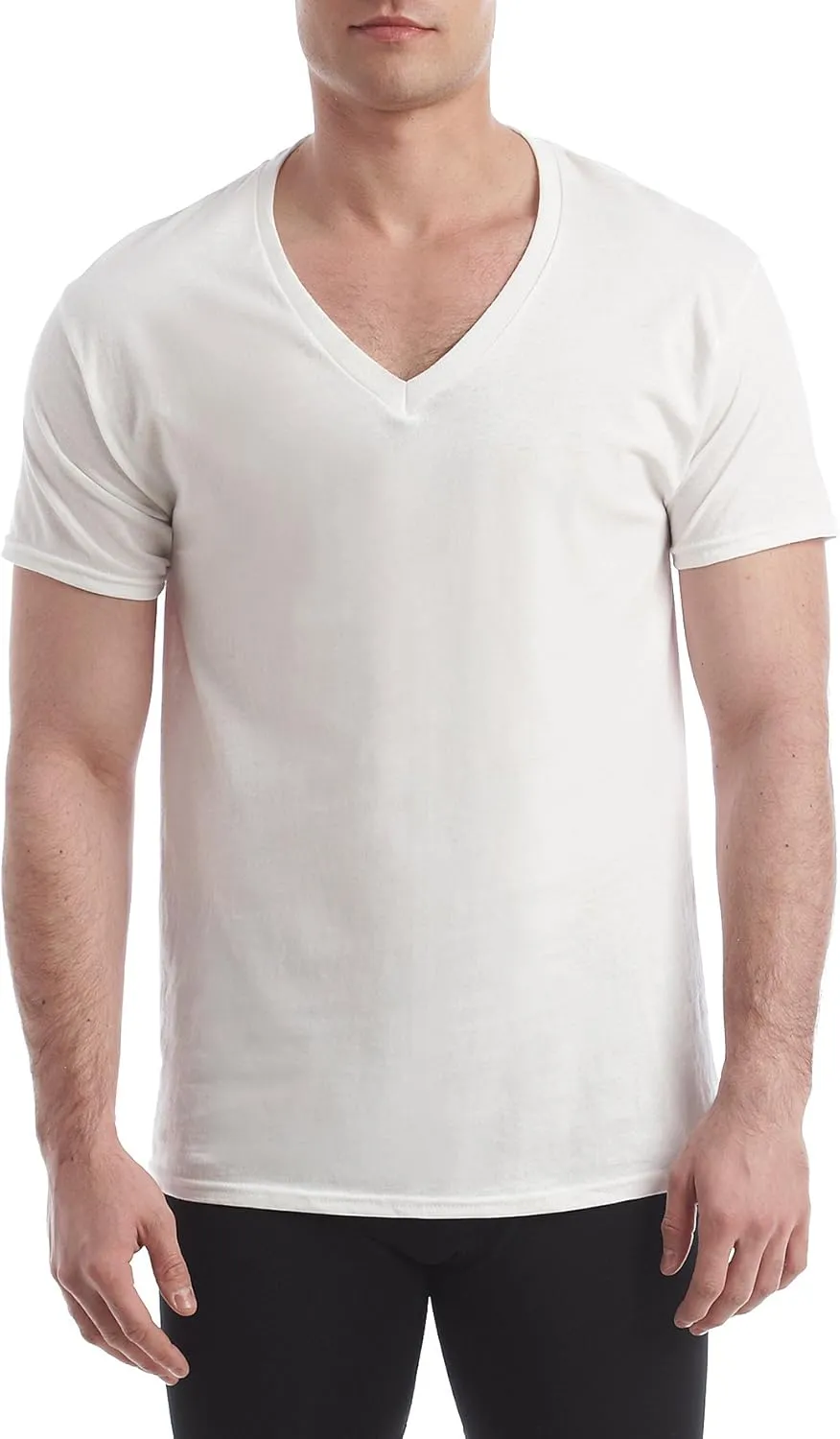 Hanes Ultimate Men's 4-Pack FreshIQ V-Neck Shirt