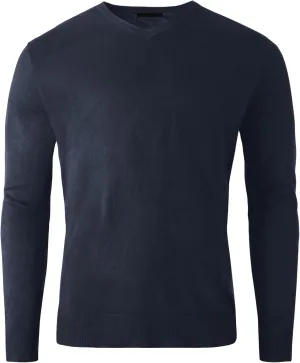Hat and Beyond Mens Premium Knit Sweater Slim Fit Lightweight Pullover Long Sleeve Crewneck & V-Neck Sweatshirt