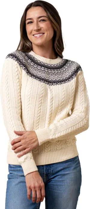 Hope & Henry Women's Classic Long Sleeve Pullover Sweater