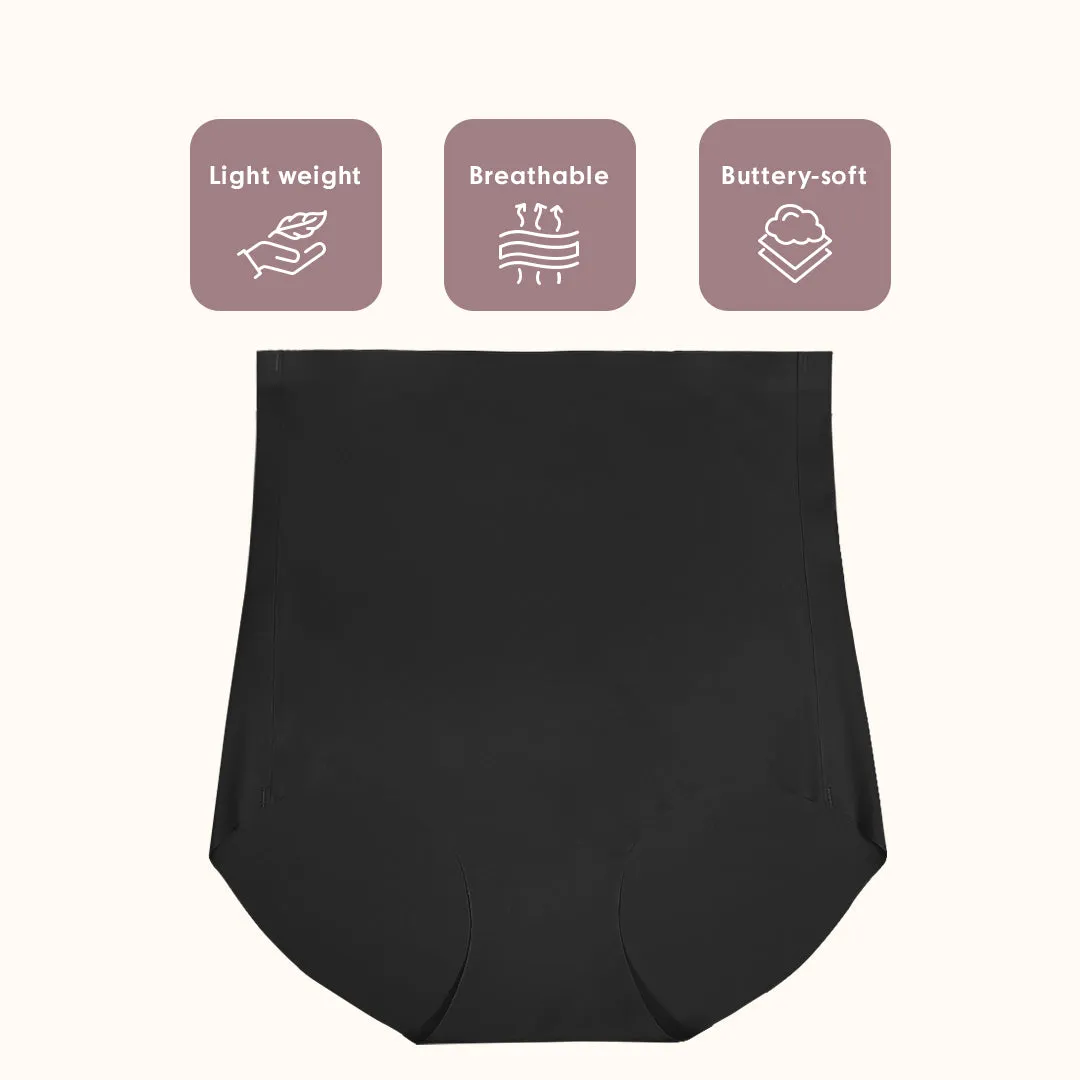 ICE Next to Skin Ladies Women Seamless Heatpress Comfort Silk Soft High Rise Shaper Panty Clara 3in1