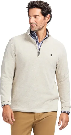 IZOD Men's Thermosoft Quarter Zip Sweater Fleece Pullover
