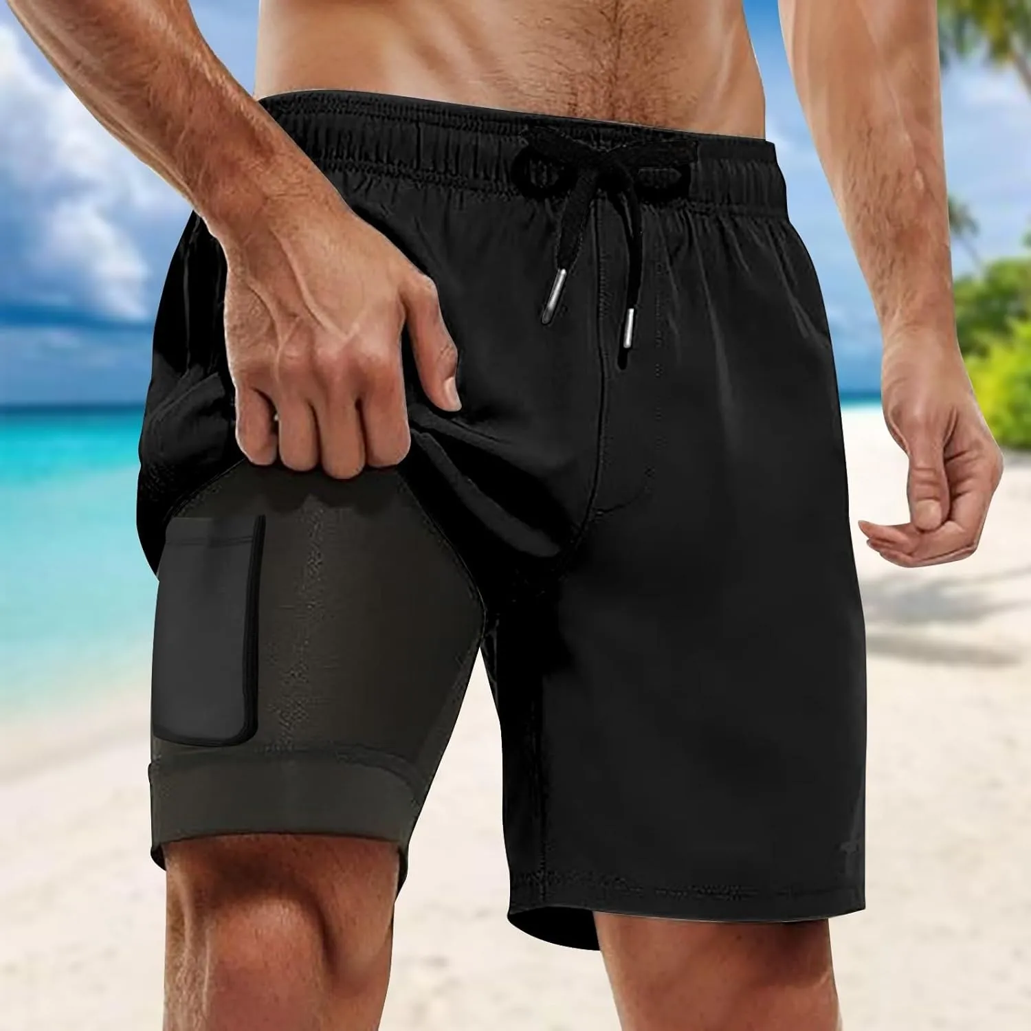 Joggers for Men Slim-Fit Joggers Sweatpant Hiking Sports Cargo Combat Pant Soft Jogging Sweat