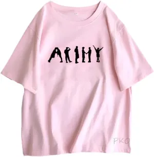 Kpop J-Hope Permission to Dance T-Shirt  100% Organic US Cotton Unisex B-TS Army Tee, Bangtan Merch Streetwear for Men & Women Pink/L