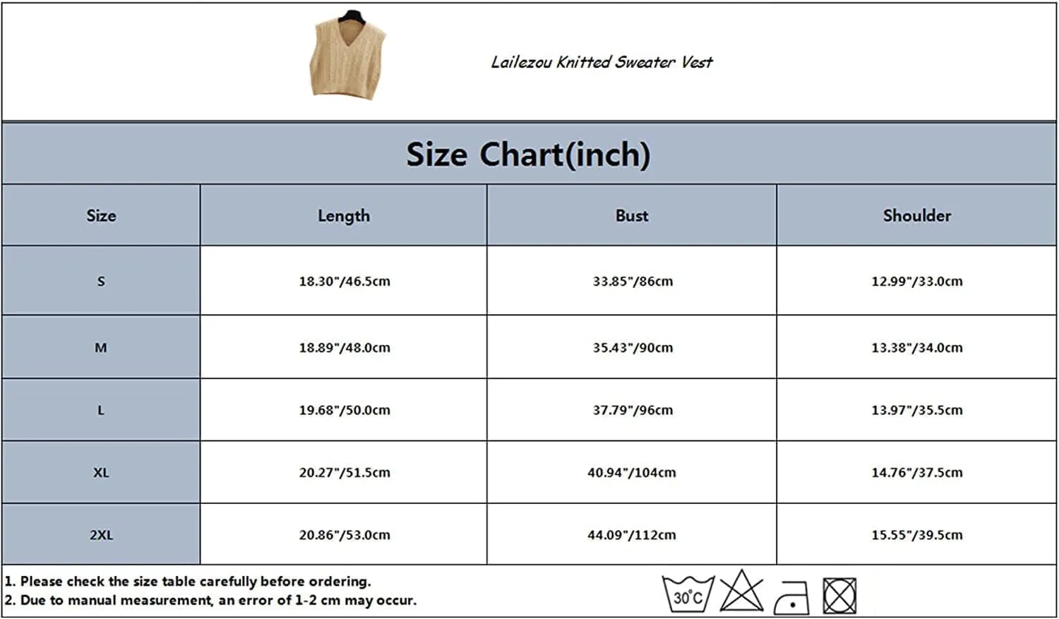 Lailezou Women's V-Neck Knit Sweater Vest Solid Color Argyle Plaid Preppy Style Sleeveless Crop Knit Vest