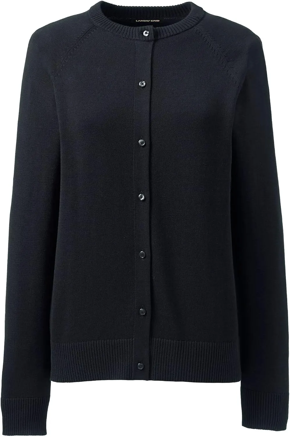 Lands' End School Uniform Young Women's Cotton Modal Cardigan Sweater