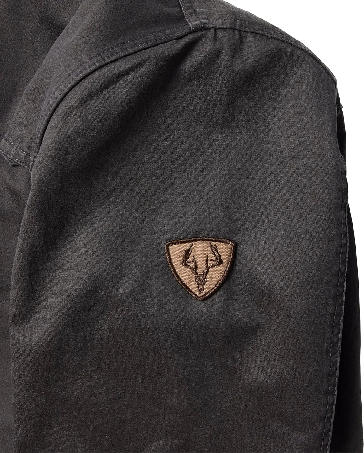Legendary Whitetails Men's Stockyards Lonestar Waxed Canvas Shirt Jacket