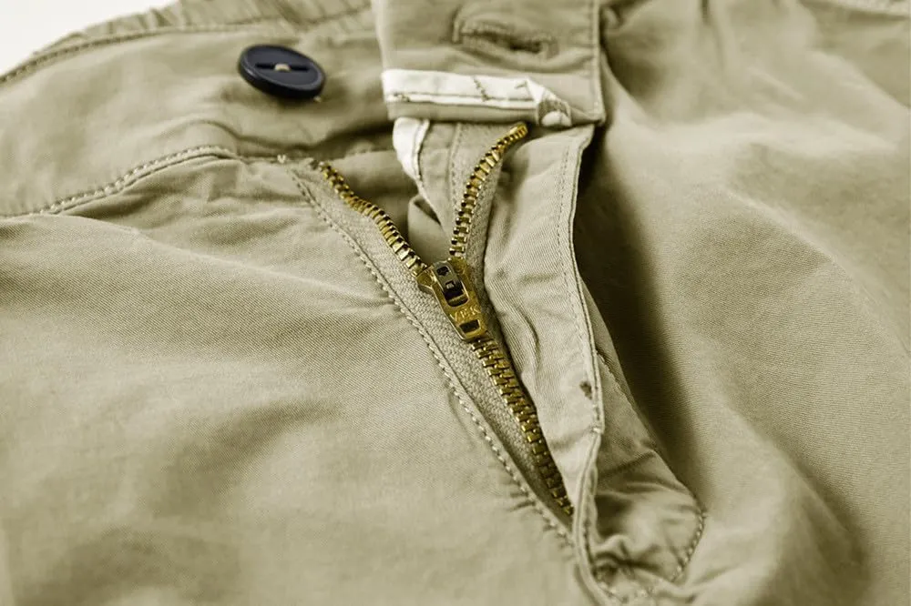 Mens 2024 Cargo Shorts Drawstring Straight Leg Baggy Combat Hiking Fishing Pants High Waist Solid Color Jogger Casual Bermuda