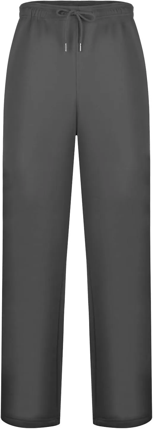 Mens Cargo Pants Casual Joggers, Big and Tall Athletic Pants Cotton Loose Baggy Pants, Straight Leg Sweatpants