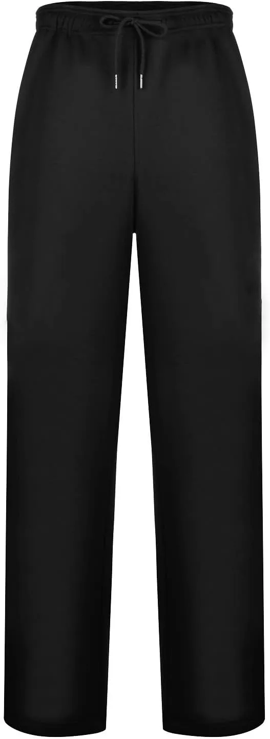 Mens Cargo Pants Casual Joggers, Big and Tall Athletic Pants Cotton Loose Baggy Pants, Straight Leg Sweatpants