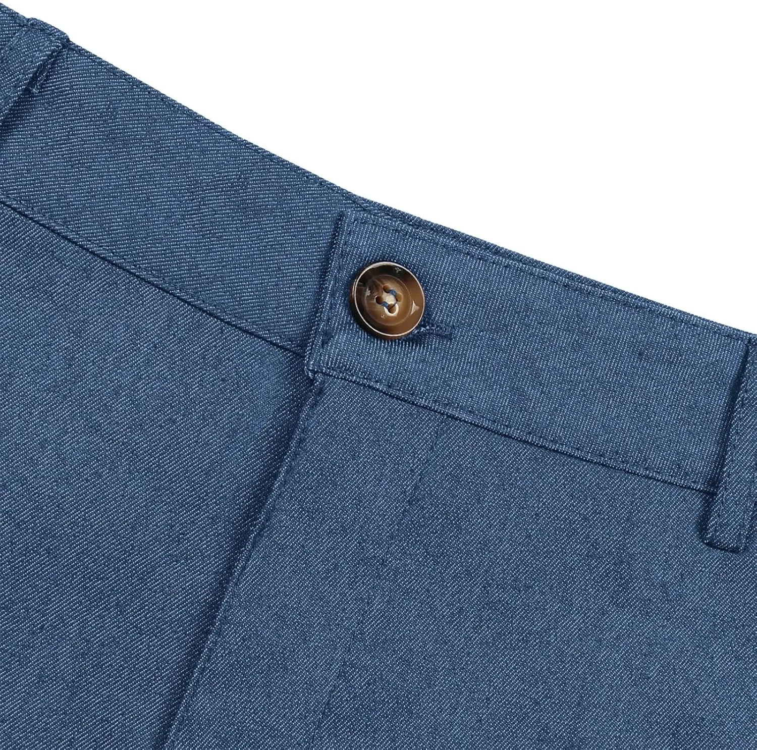 Men's Golf Pants Slim Fit Stretch Work Dress Pants Quick Dry Lightweight Business Casual Trousers with Pockets