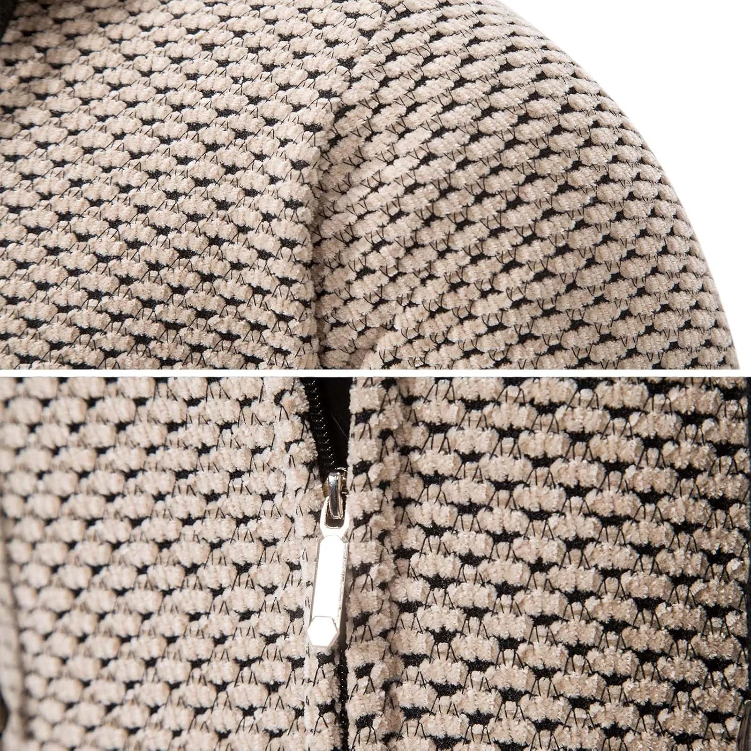 Mens Long Cardigan Hoodies Full Zip Fleece Lined Sweaters Fashion Knitted Men Regular Fit Sweater Hooded Coat