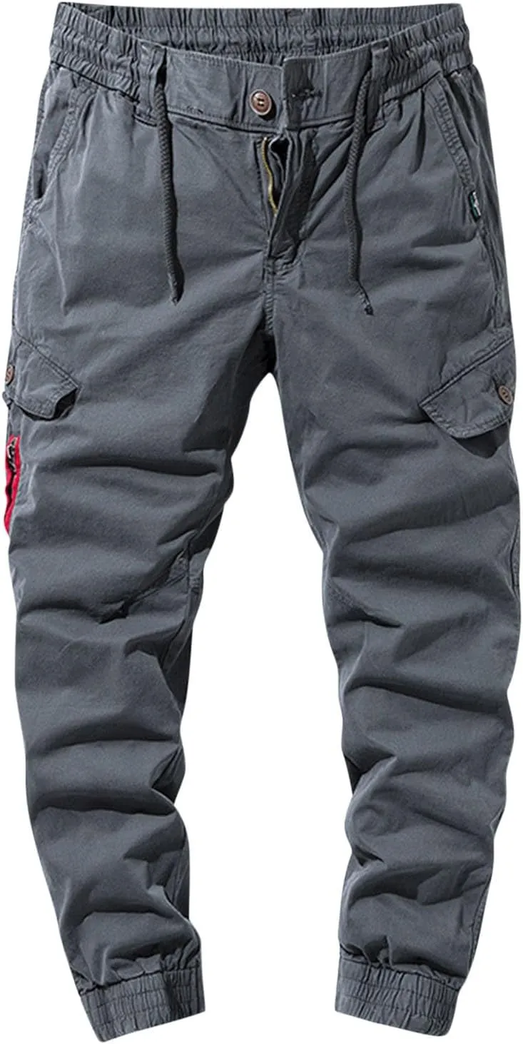 Men's Pencil Trousers Joggers Athletic Pants Slim-fit Straight Sweatpants Outdoor Activities Outfits Relaxed Weekend