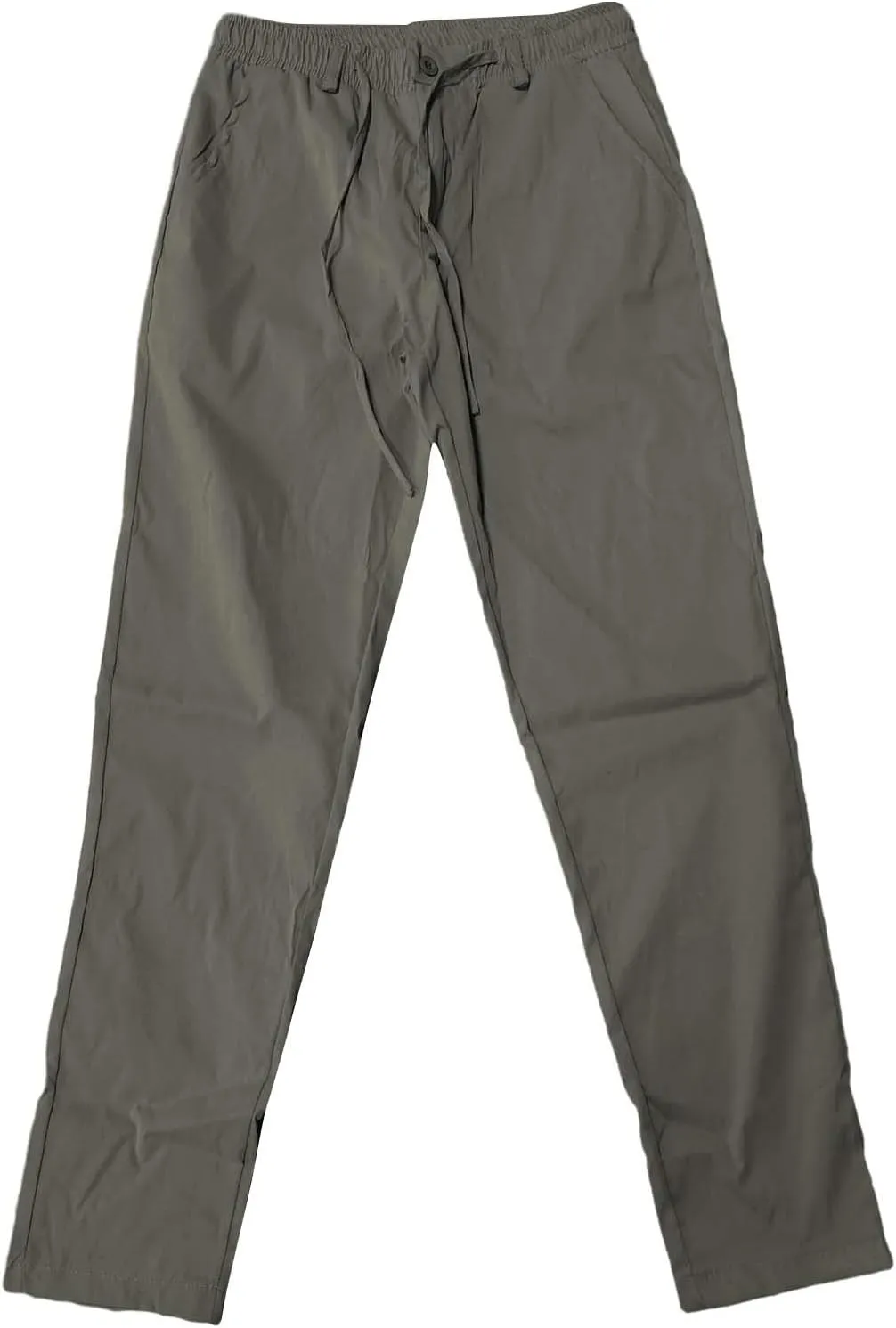 Mens Slim Fit Leisure Pants Mid Waist Soldi Color Straight Fall Fashion Hipster Trouser Dressy Casual Outdoor Versatile Pants