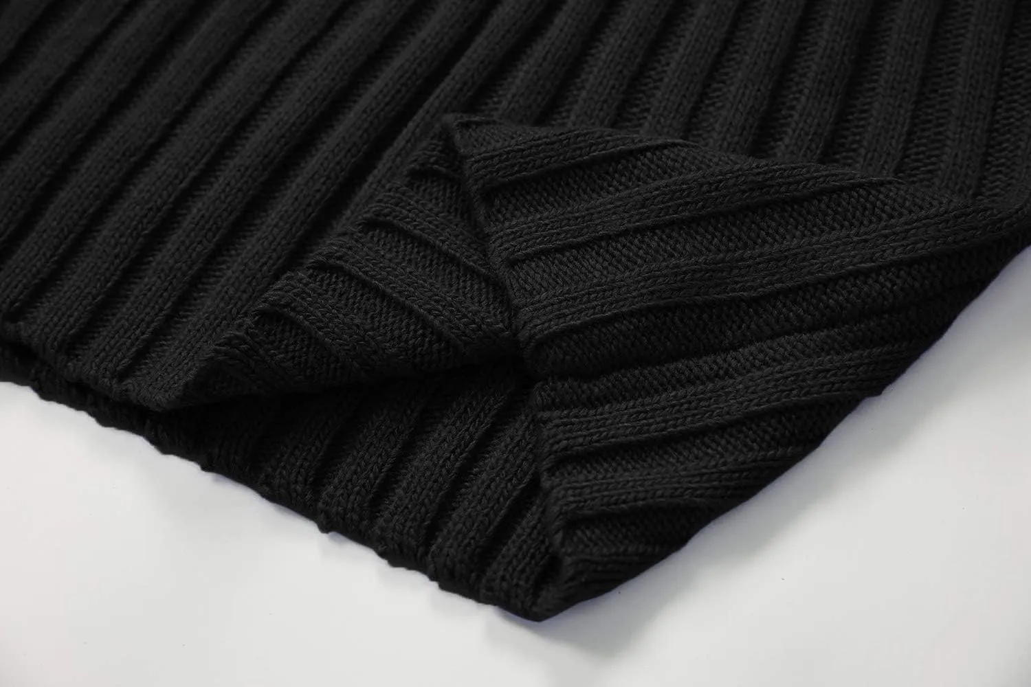 Mens Sweaters Turtleneck Cable Knitted Pullover Long Sleeve Slim Fit Chunky Casual Fall Winter Warm Cardigans