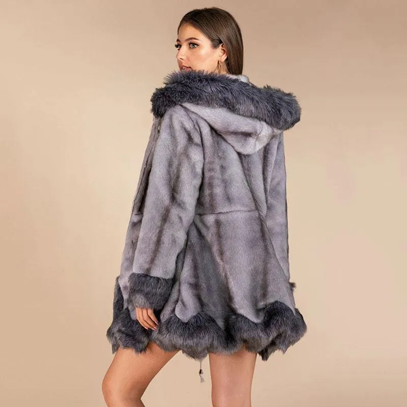 New Work Fluffy Cute Warm Outer Coats
