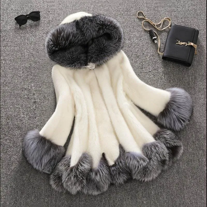New Work Fluffy Cute Warm Outer Coats