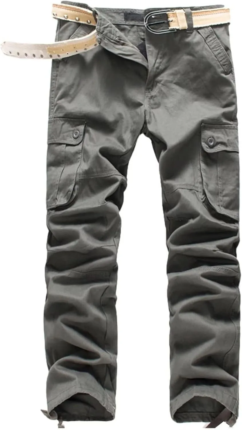 Pants for Men Cargo Work Pants for Men Men's Work Pants Relaxed Fit Fleece Lined Jeans Pants Men Mens Carpenter