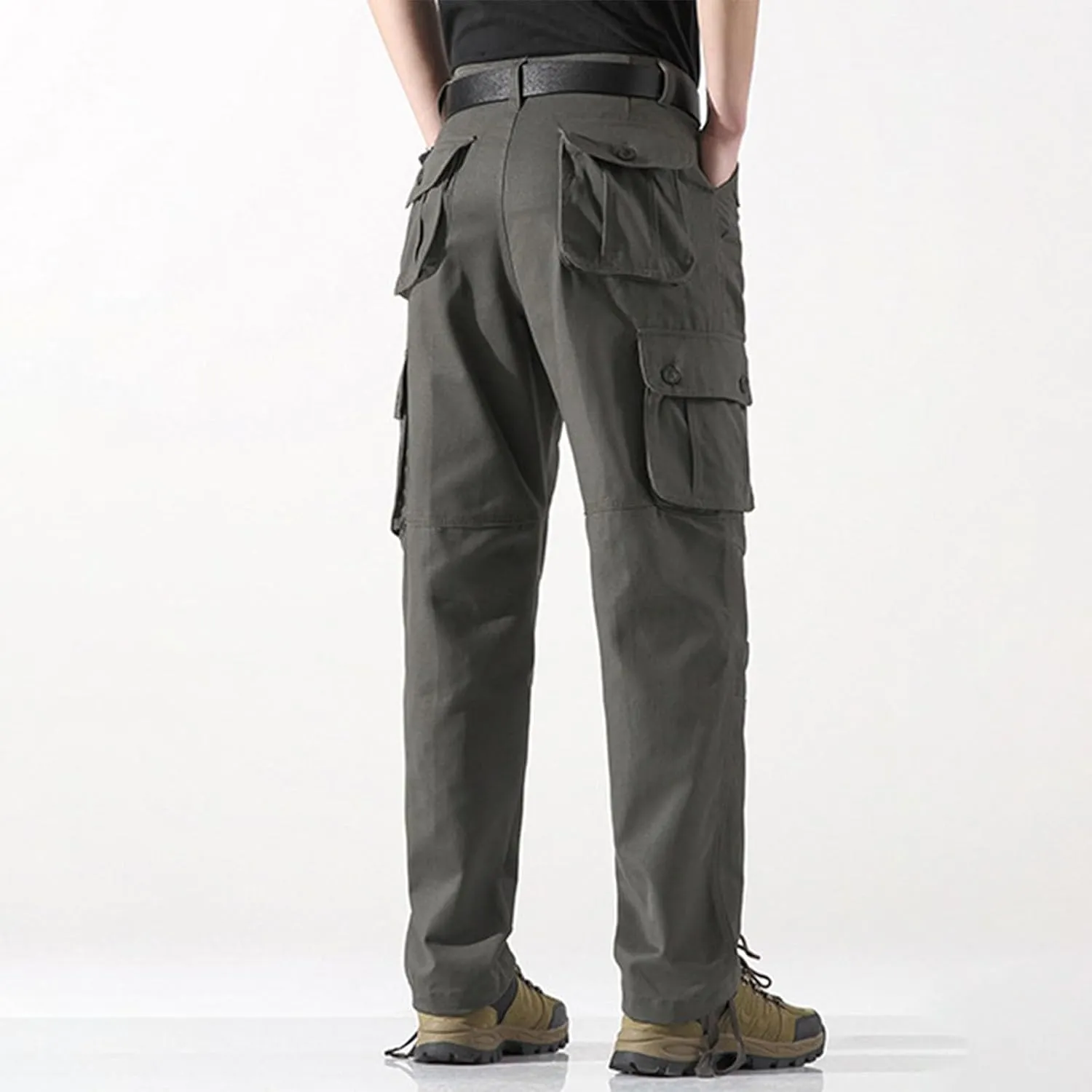 Pants for Men Cargo Work Pants for Men Men's Work Pants Relaxed Fit Fleece Lined Jeans Pants Men Mens Carpenter