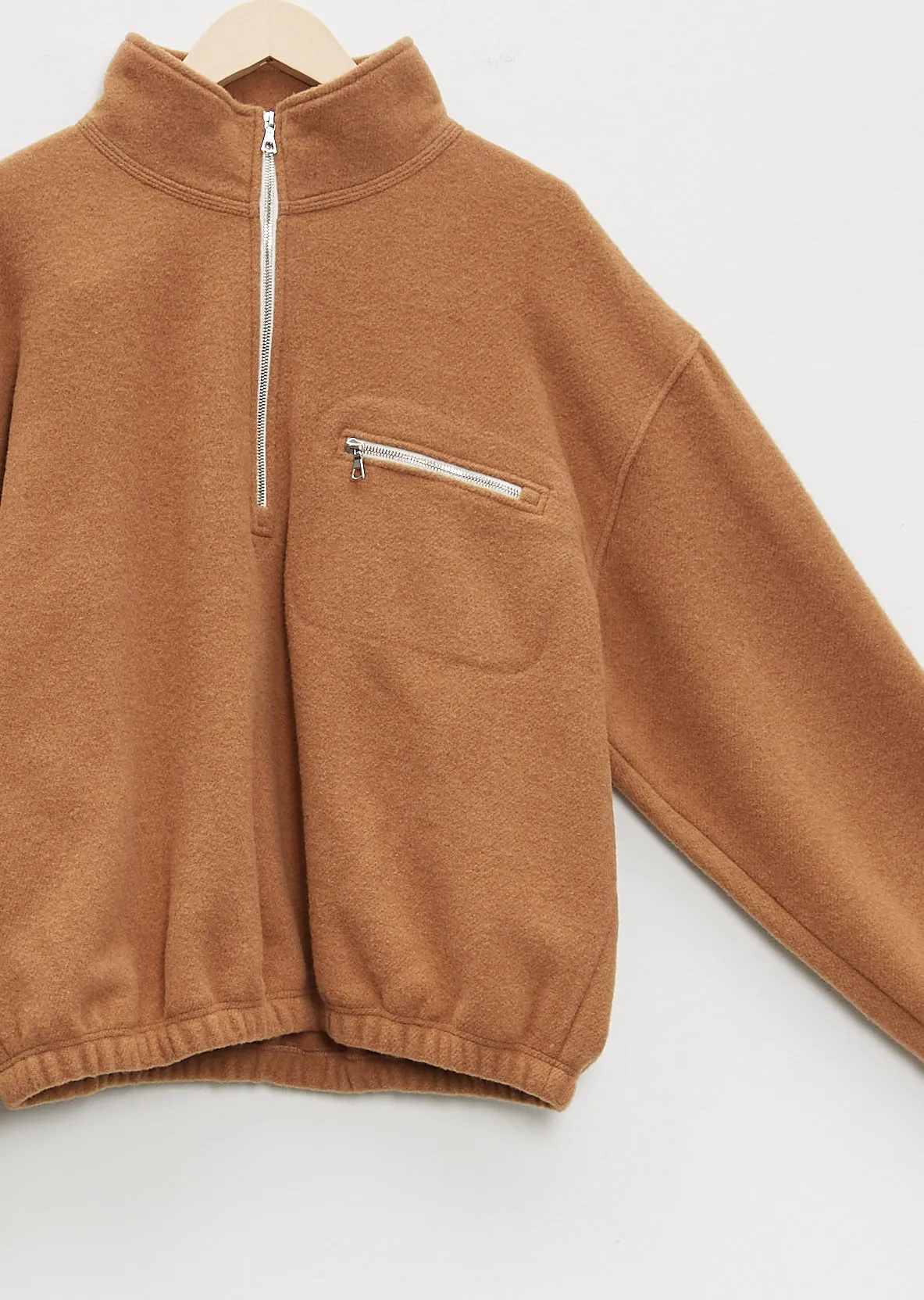 Polar Wool Fleece — Camel