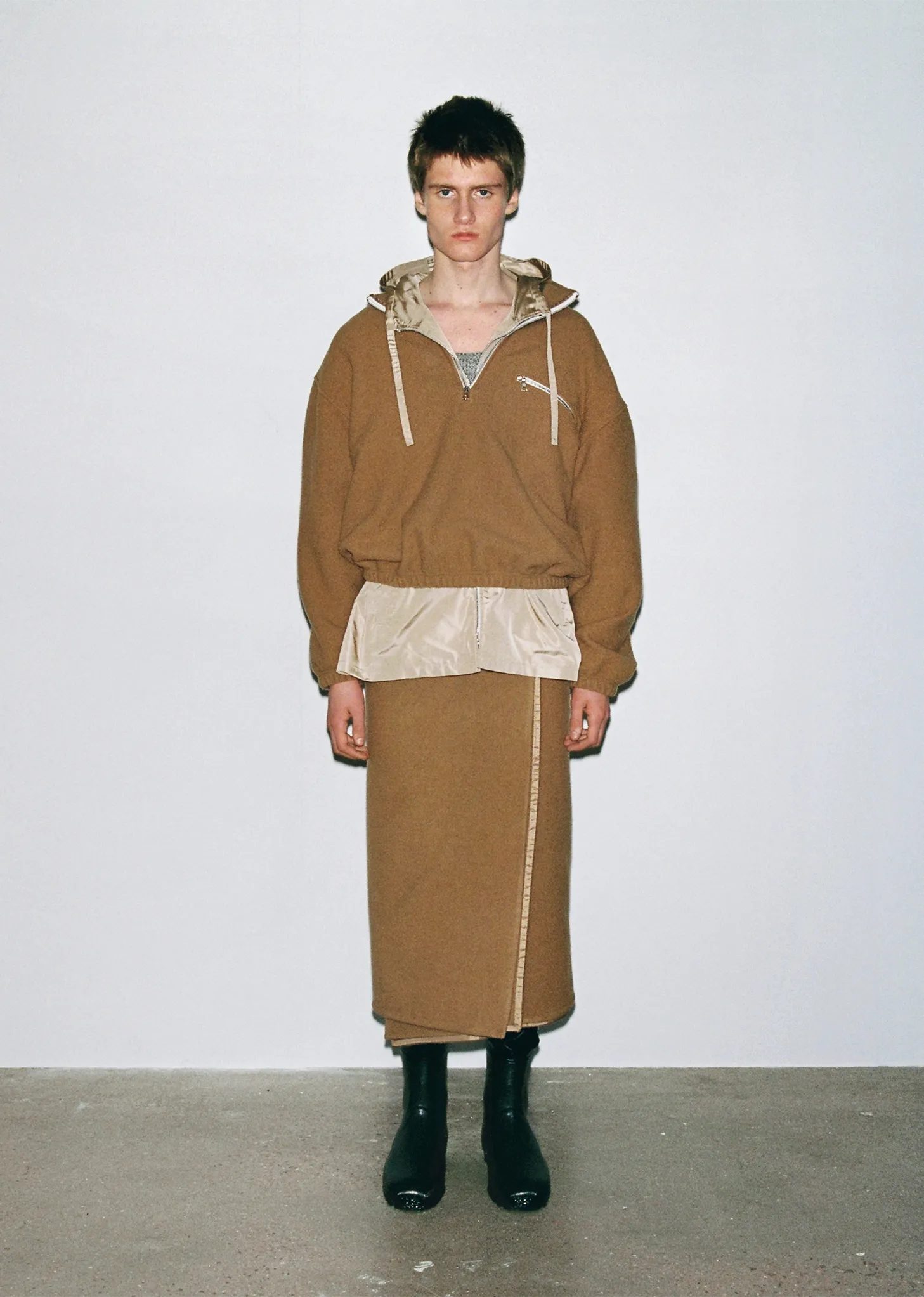 Polar Wool Fleece — Camel