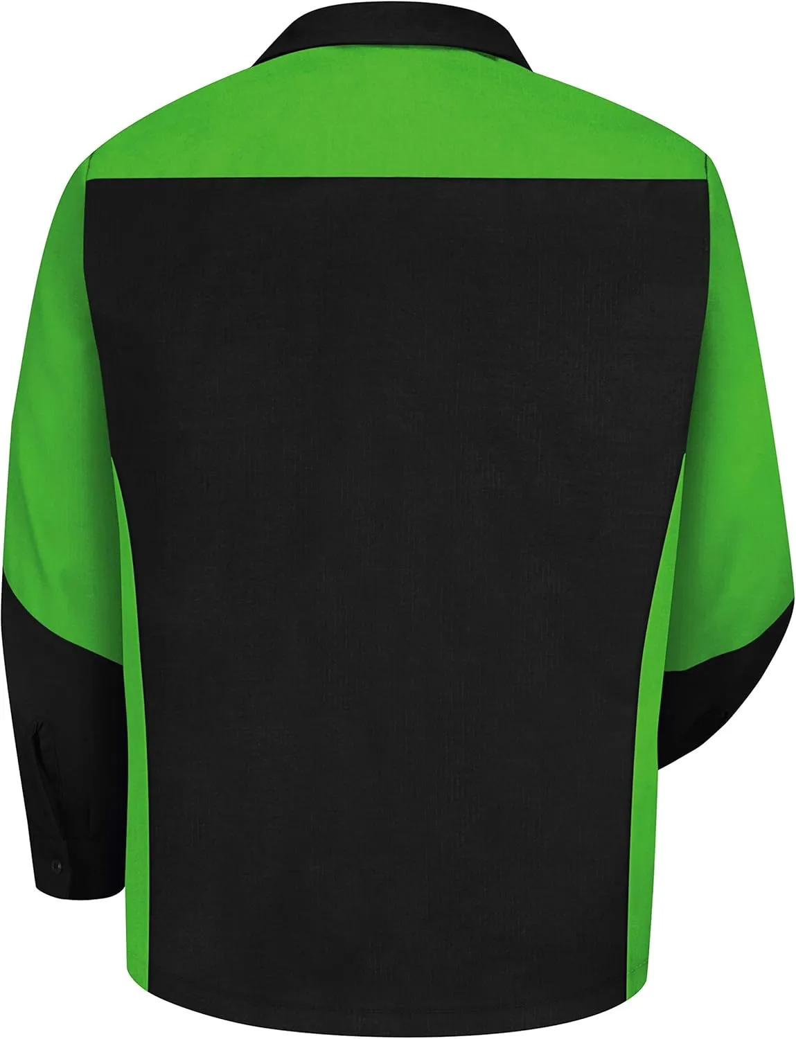 Red Kap Men's Long Sleeve Two-Tone Crew Shirt