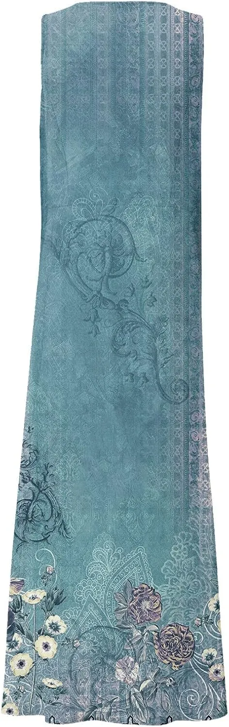 Summer Dresses for Women 2024 Casual Bohemian Solid Color Sleeveless Beach Vacation Sundresses Cotton Linen Dresses Pocket